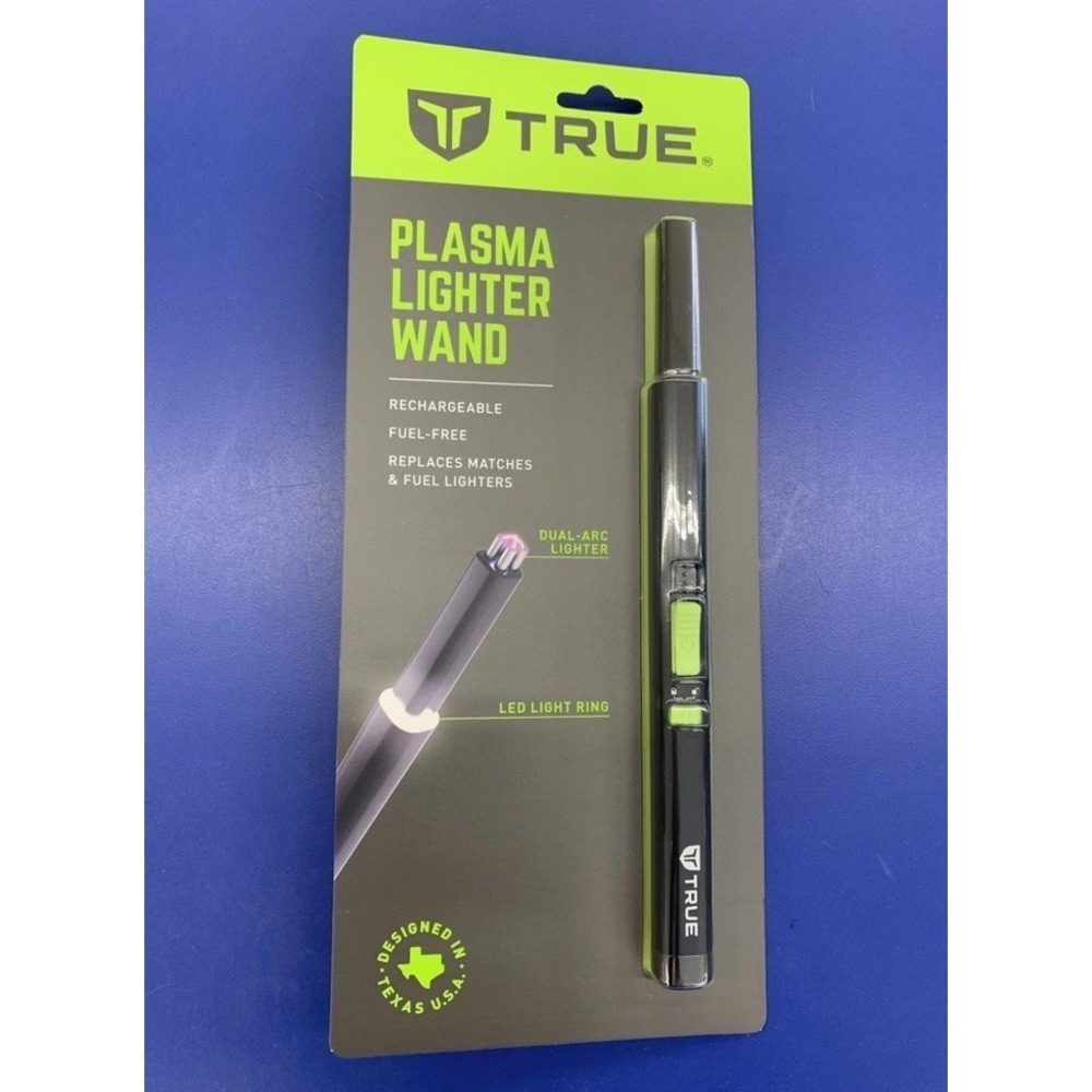 True Plasma Lighter Wand Windproof Waterproof USB Rechargeable‎